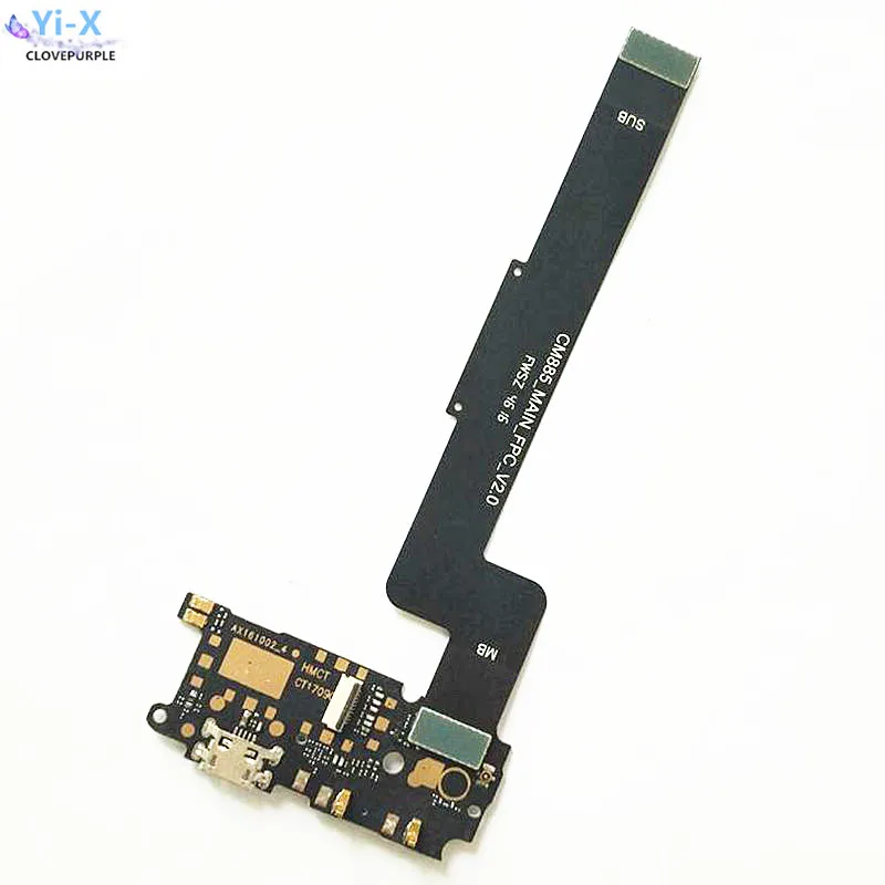 5 компл./Лот USB зарядная плата Порт гибкий кабель + основная Материнская коннектор