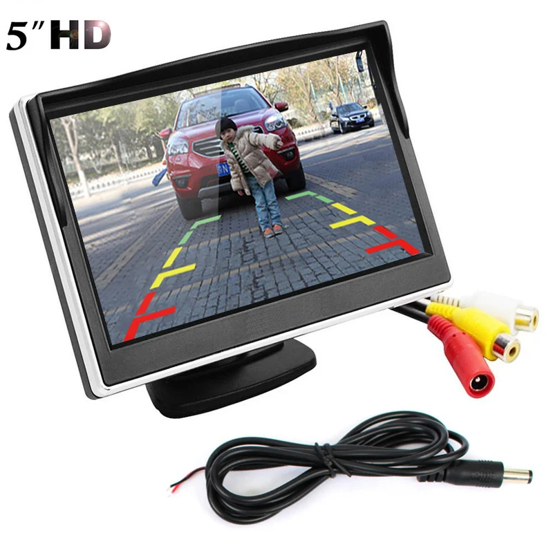 2в1 HD 5 дюймовый TFT автомобильный монитор с камерой заднего вида|car camera hd|car hd cameracar |