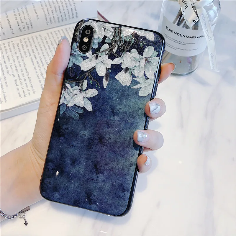 B Only Gardenia Чехол с ремешком на запястье для huawei Y5 Y6 Y7 Y9 Prime Nova 5 5i 2 2s Pro, винтажный держатель с цветочным узором, чехол с ремешком Caqa - Цвет: B Only Gardenia