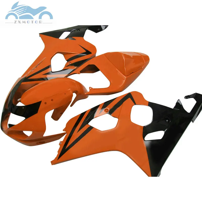 Комплект обтекателей для мотоциклов SUZUKI GSXR600 R750 2004 2005 ABS 04 05 GSXR750 GSXR 600 K4 K5 оранжевый