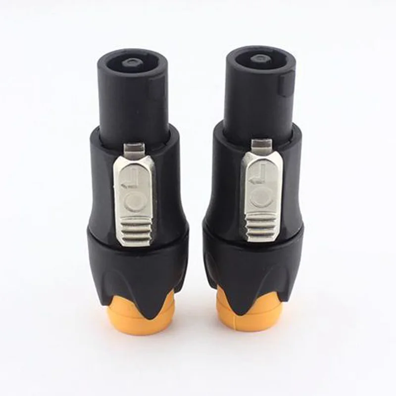 10 шт. подлинный фотоадаптер 4 полюсный блокирующий кабель NL4FC разъем|socket connector|socket