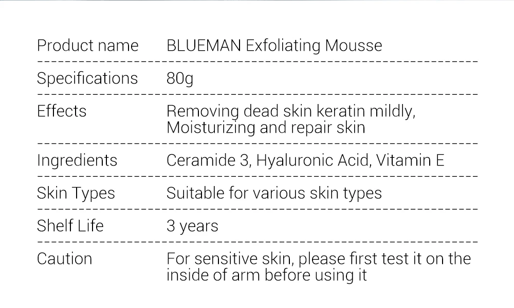 PRIME BLUE мужской Отшелушивающий мусс увлажняющий очищающий крем удаление омертвевшей кожи контроль жирности Усадочные поры кожи уход за кожей черных точек уход за лицом