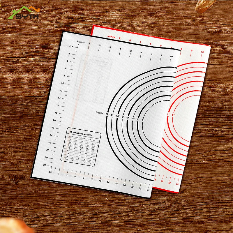SYTH силиконовый коврик для выпечки утолщенный разминания теста кондитерских