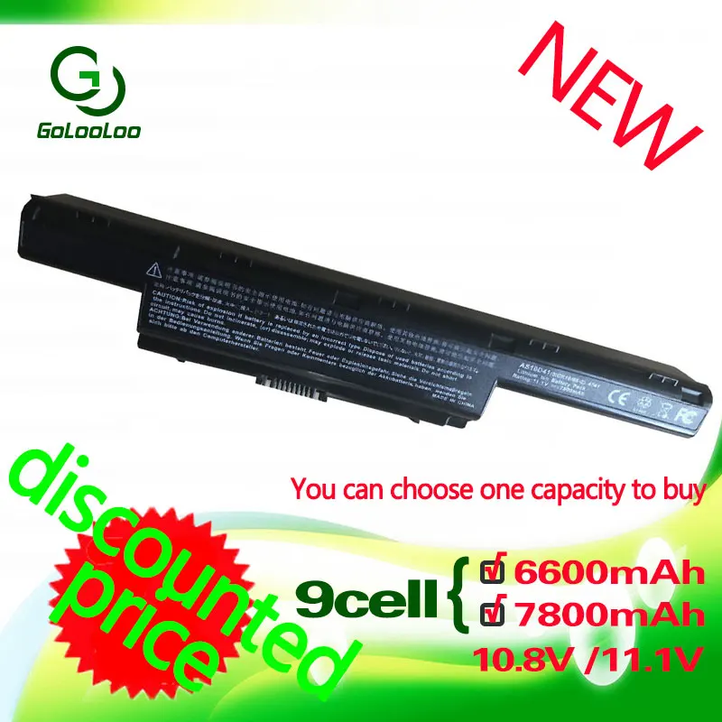Golooloo 9 ячеек 11,1 v Батарея для acer Aspire V3 571G 5551G 5560G AS10D41 AS10D3E AS10D41 AS10D61 AS10D73 AS10D75 BT.00603.111