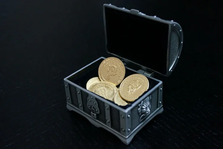 MODEL FANS HCMY 10pcs/lot wow Alliance Horde commemorate metal coins gift box for Collection | Игрушки и хобби