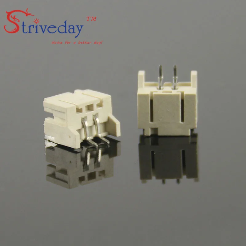 500 шт./лот светодиодная SMD Клеммная колодка 2p высокотемпературная пламя PH2.0