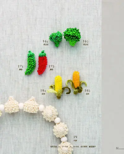 Beads Work Mini Motif Pattern knitting book 100 cute small objects beaded series weave | Crafts Hobbies &amp Home