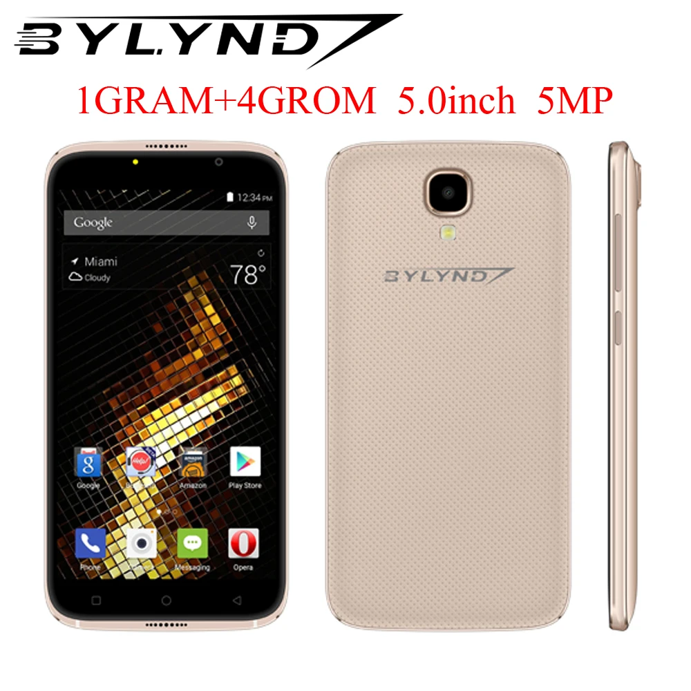 Оригинальные смартфоны Android OS 6 0 Quad core 1 GRAM + 4 GROM 5 дюймов Китай мобильный телефон 3g