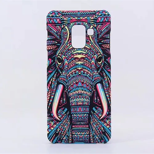 Милый лев тигр Волк светится в темноте Чехлы для Samsung Galaxy S10 Plus S10e J4 J6 A8 A6 A9 A7 2018 слон