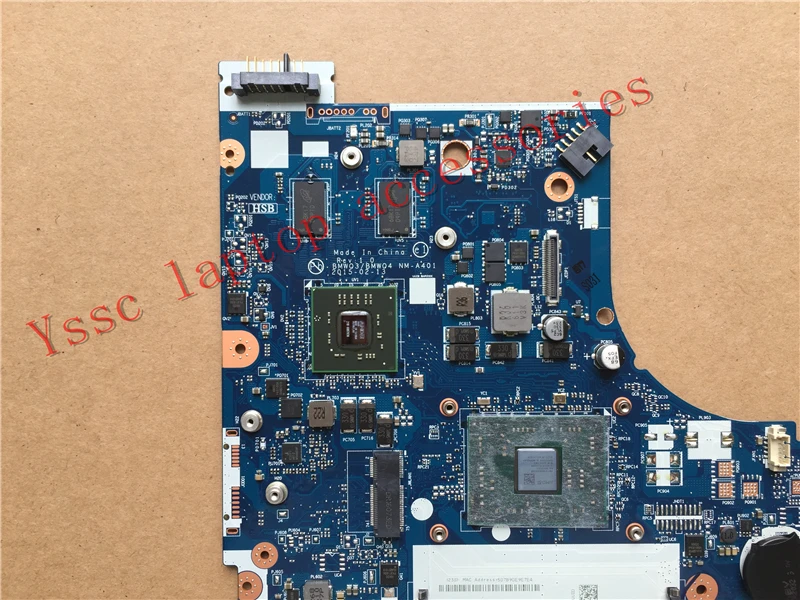 Новинка! BMWQ3/BMWQ4 NM A401 материнская плата для ноутбука Lenovo G51 35 тетрадь A8 7410 процессор