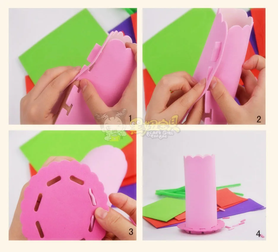 5 шт. детский цветок из эва | Игрушки и хобби