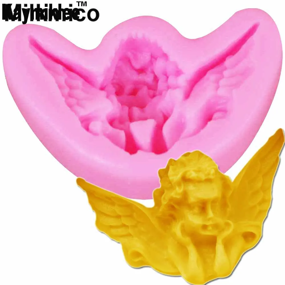 Силиконовая форма для украшения торта M863 Angel Baby инструменты конфет желе