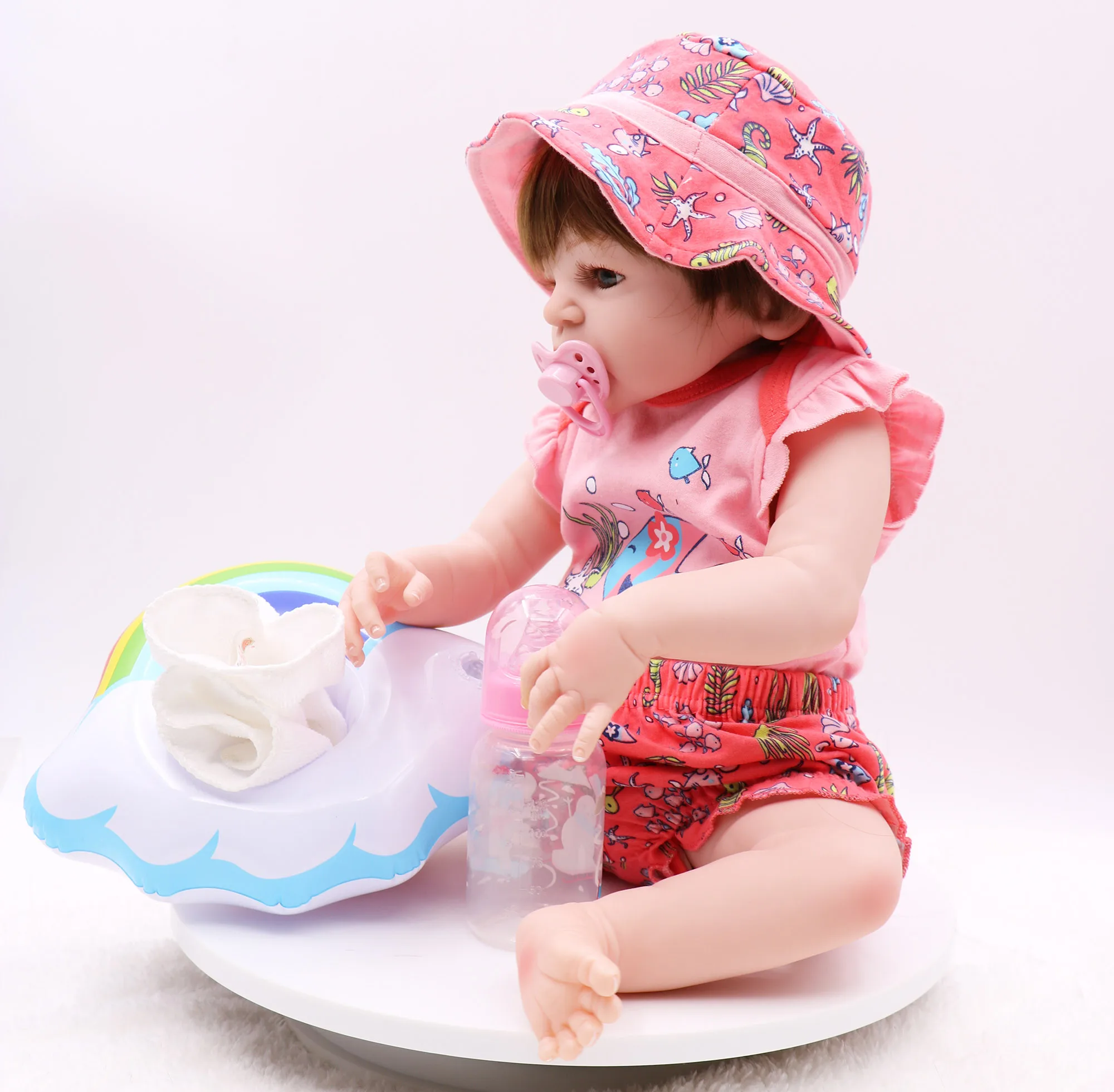 Модные детские куклы Reborn реалистичные гладкие силиконовые виниловые BeBe bath brinquedos
