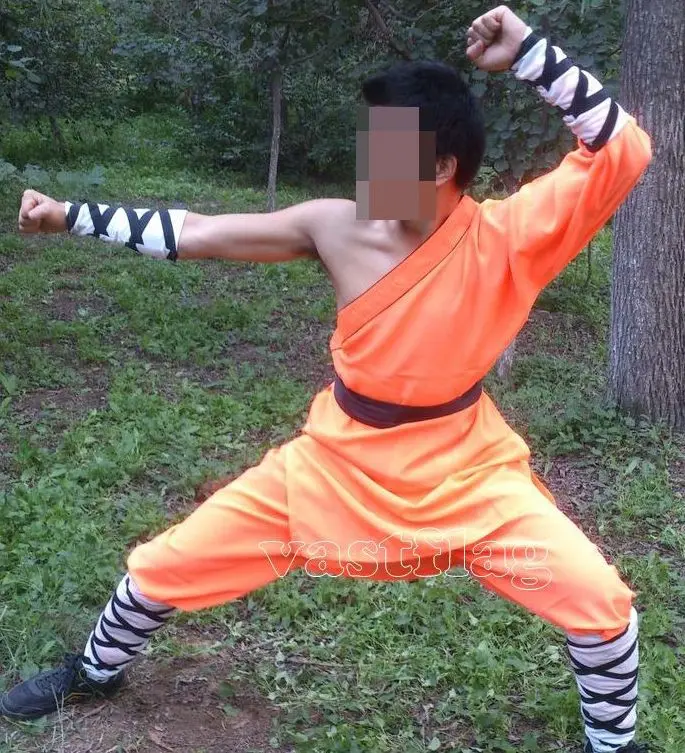 Костюм на одно плечо для боевых искусств кунг-фу одежда-монах шаолина форма Тай