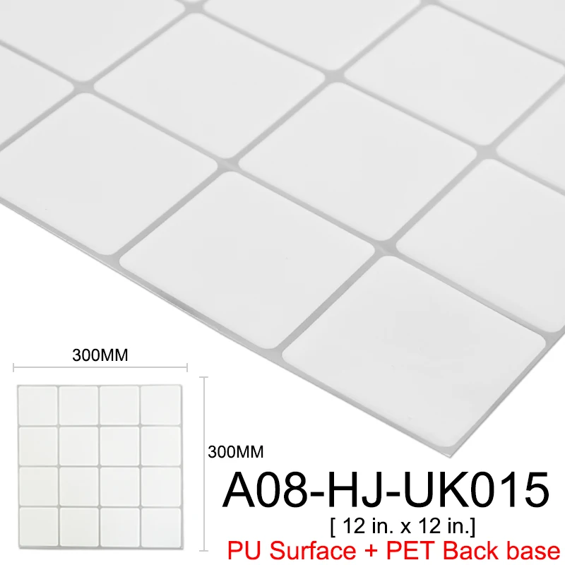 A08-HJ-UK015 Kaguyahime 3D Хрустальная Настенная Наклейка s самоклеющаяся мозаичная плитка Водонепроницаемая DIY Наклейка s настенная плитка Декор Наклейка 3D настенная наклейка s - Цвет: A08-HJ-UK015