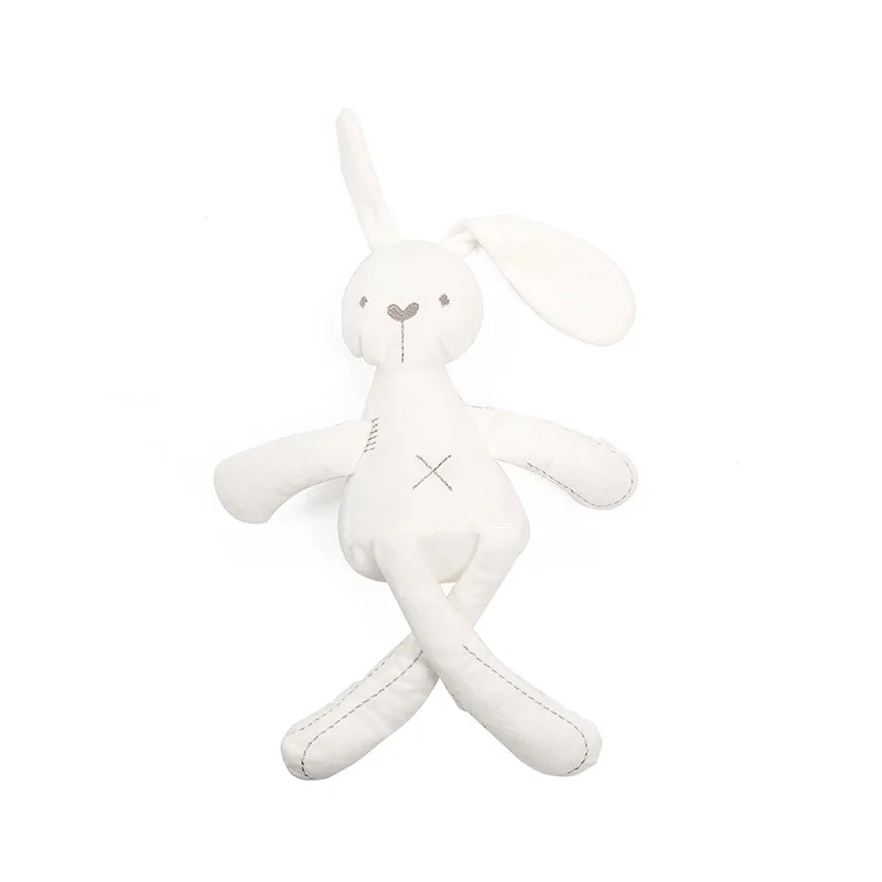 Мягкие плюшевые игрушки для детей зайчик сна мягкие и строительные младенцев