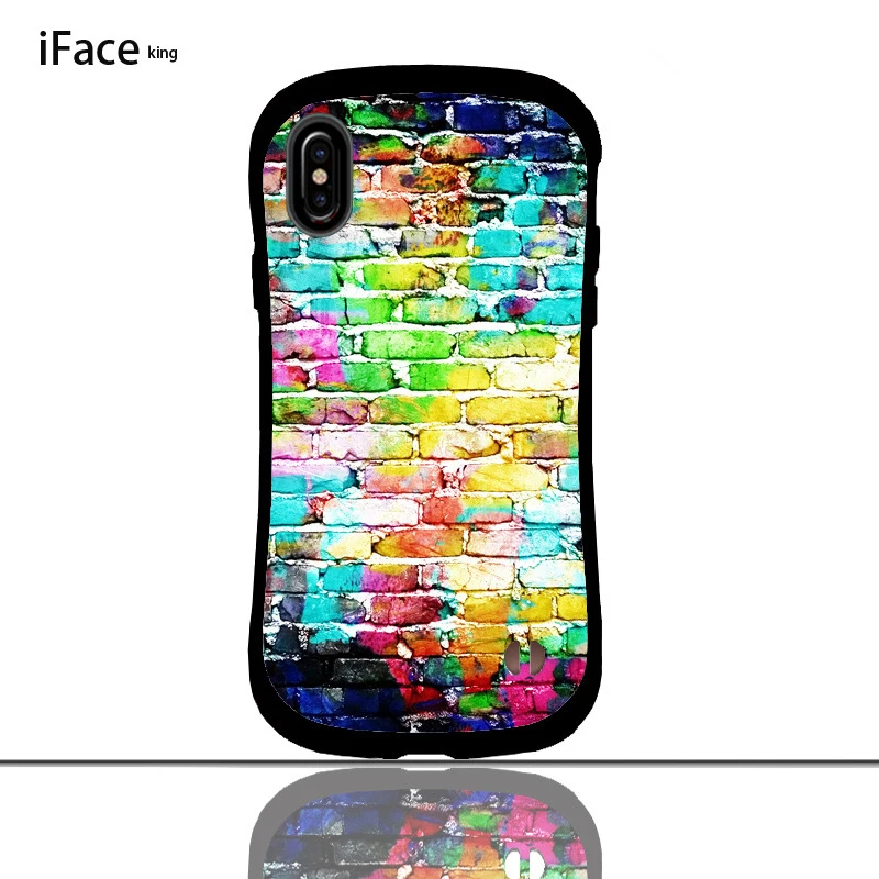 iFace king Marble Phone Case Cover for Iphone 7 8 Plus X XR XS MAX Protective Anti-knock Shell Capa Coque Funda |