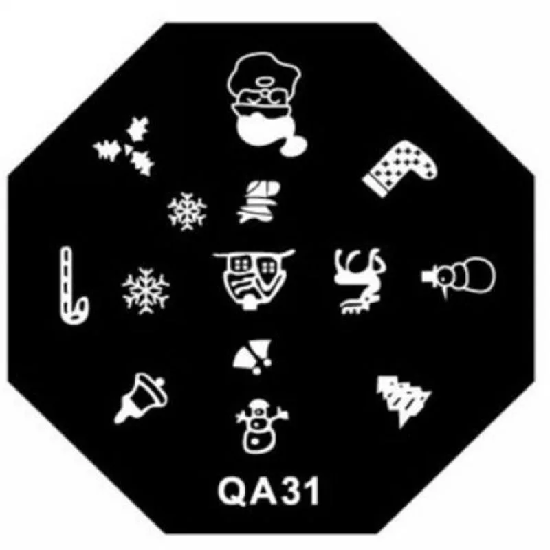 2020 Серия QA of new ocспутывающийся маникюрный штамп изображение пластина может быть