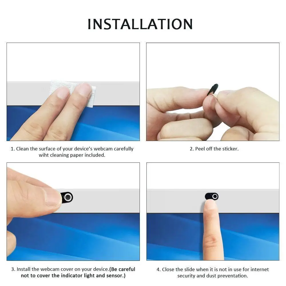 Пластиковый чехол-наклейка для камеры iPad телефона веб-ноутбука | Мобильные