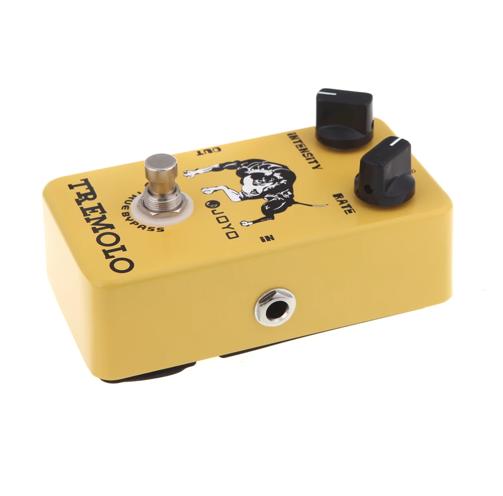Joyo JF-09 Tremolo гитарный эффект педали True Bypass гитарные аксессуары педаль гитарные части