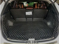 good quality special car trunk mats for hyundai santa fe 5 seats 2018 2013 waterproof cargo liner boot carpets for santafe 2016
