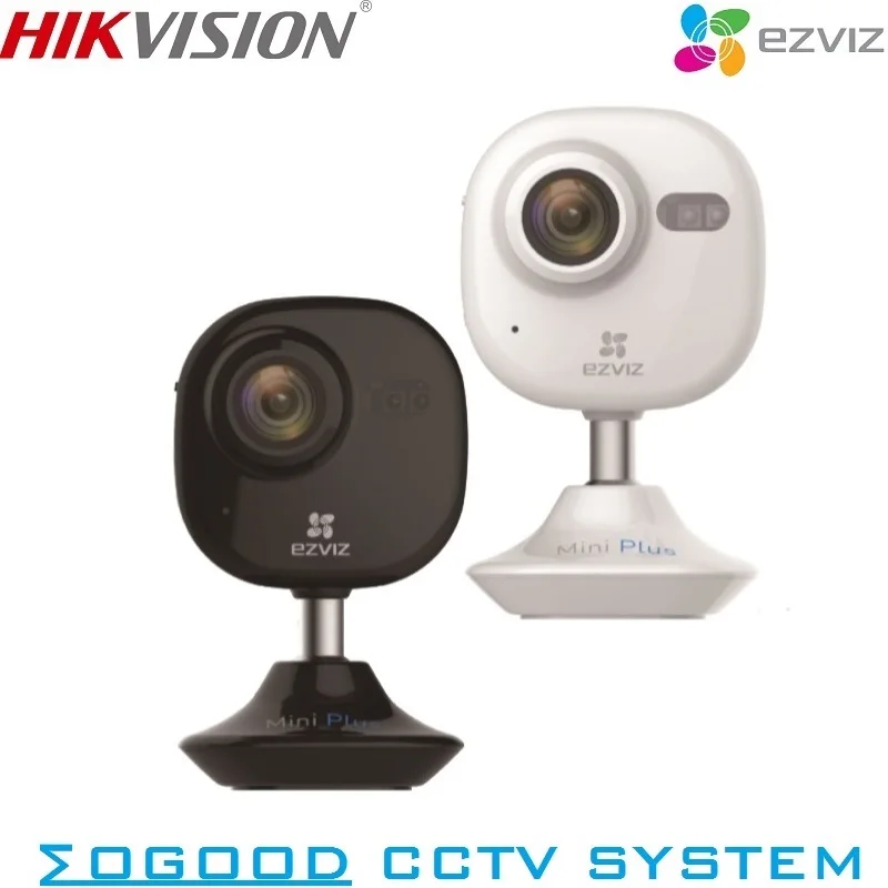 Мини-камера HIKVISION EZVIZ Mini Plus 1080P Wi-Fi поддержка карт MicroSD встроенный микрофон и