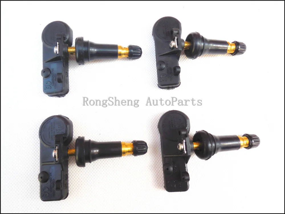 DPQPOKHYY набор из 4 датчиков давления в шинах TPMS для Citroen C4 Peugeot 307 308 9673860880|set of|set 4set 3 |