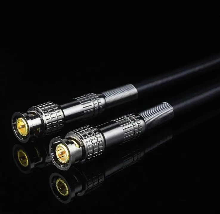 Новый BNC поворот BNC 75-5 монитор закрытый электрокабель аудиокабель линия JSJ-100