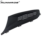 Решетка переднего бампера runmade черная Левая для 2009-2013 VW Polo MK5 6R 6C Facelift 6RD 853 665A