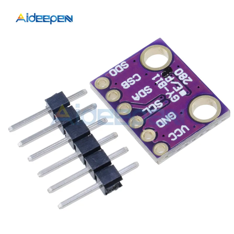 5 шт./лот BMP280 цифровой модуль датчика атмосферного давления I2C/SPI BME280 3 В