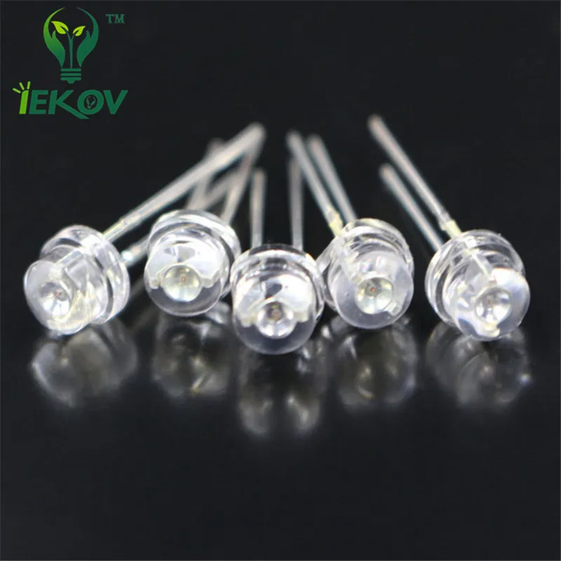 1000 шт. светодиодный S 5 мм соломенная шляпа красный Диод супер яркий