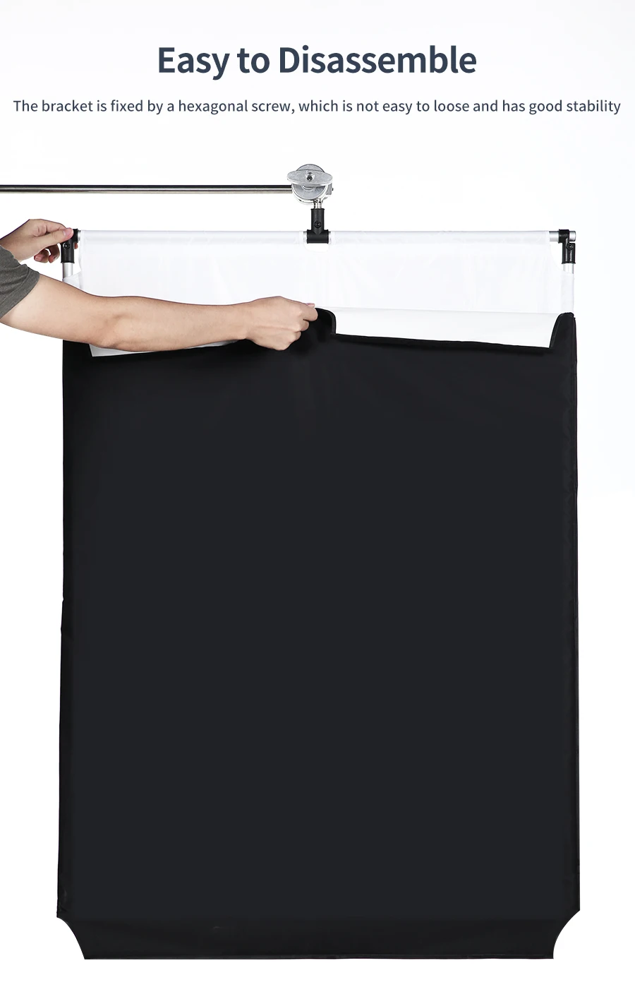 60x90 см алюминиевый AlloySun Scrim Frame большой 5в1 черный серебряный золотой белый диффузор отражатель для профессиональной фотостудии