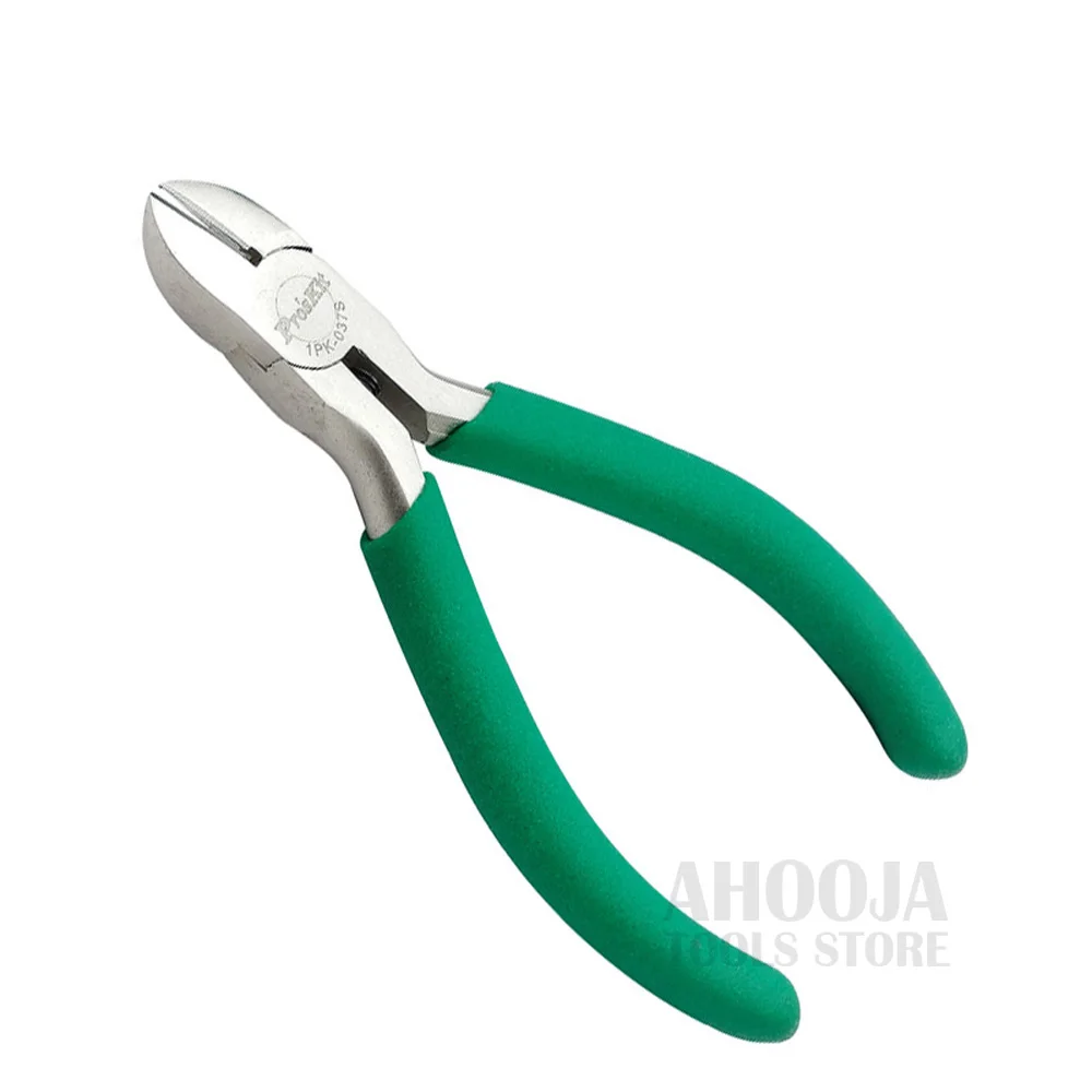 Pro'skit 1PK 037S Нескользящая ручка титановые золотые диагональные режущие