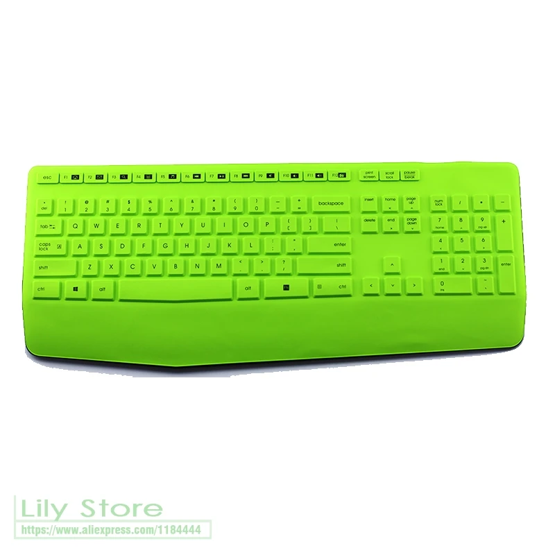 Силиконовый пылезащитный механический беспроводной Bluetooth чехол для клавиатуры