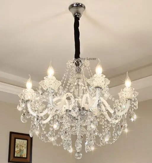 8 Lights Современный роскошный светодиодный потолочный светильник с хрустальным шаром, подвесной светильник для дома и кухни - Цвет корпуса: 8 Lights