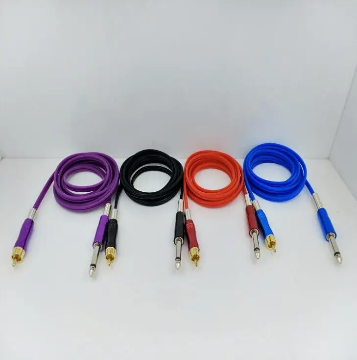 Новейший мягкий шнур с зажимом RCA 1 8 м силиконовый провод 22 AWG медная проволока
