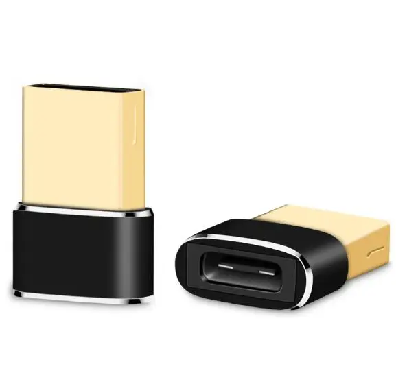 Usb type-C Женский адаптер для usb type-A Мужской конвертер для Macbook Nexus 5X6 P Oneplus 2 3 PC Зарядка Синхронизация - Цвет: Black