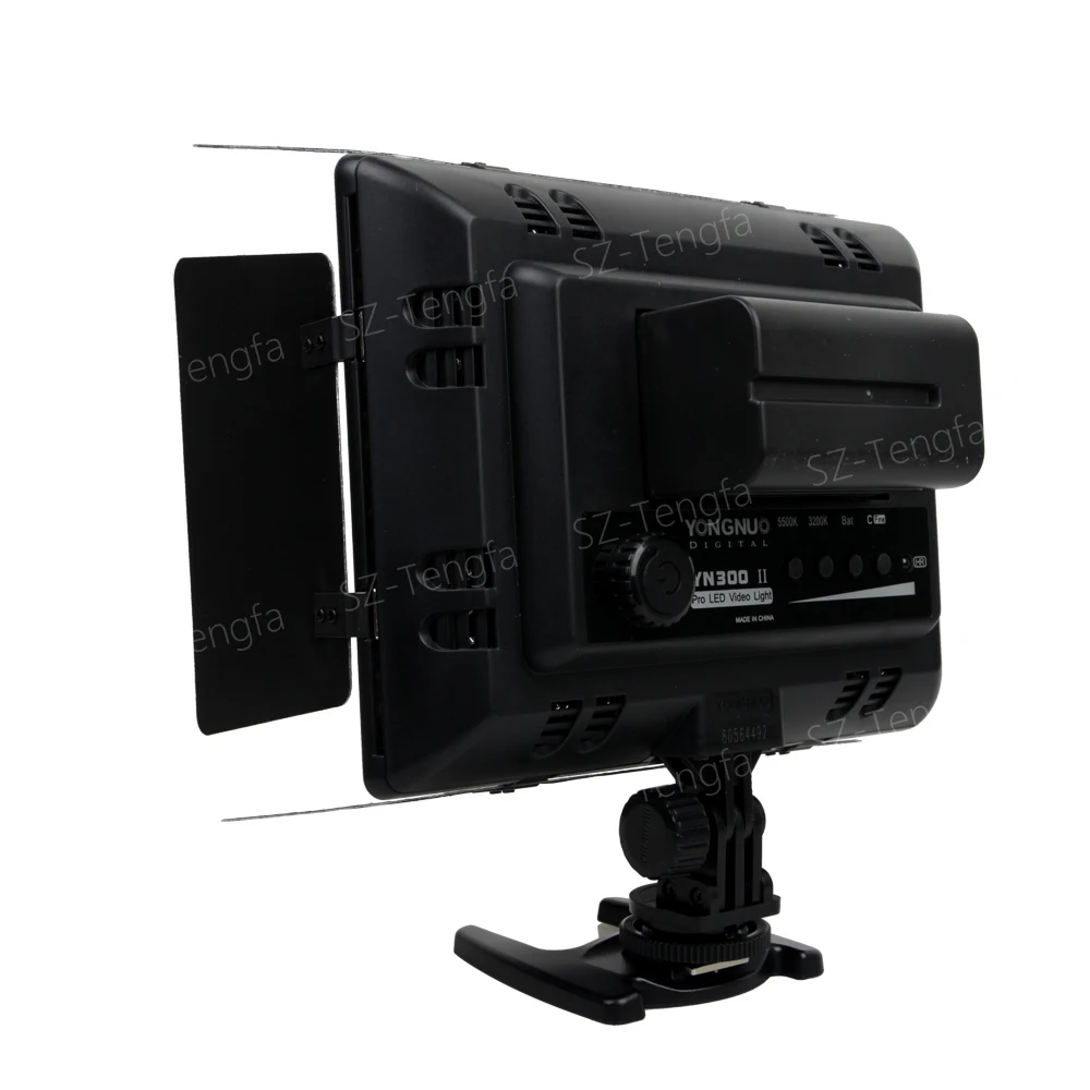 Yongnuo YN 300 II YN300II 3200 5500k светодиодная камера для видеосъемки + аккумулятор 7200 мАч NP F970