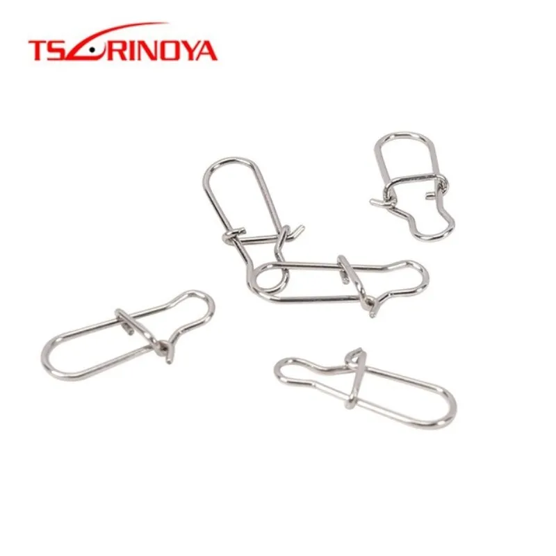 Tsurinoya 20 шт./лот 0 #1 #2 # Нержавеющая сталь Разделение Pin 12 кг 18 25 тест Рыбалка
