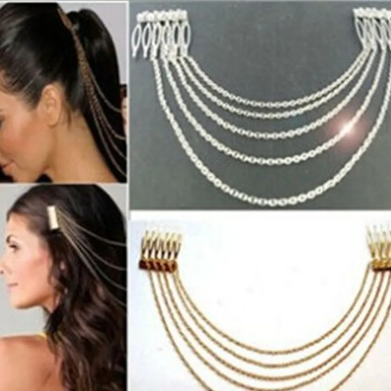 Женский аксессуар для волос в стиле панк | Украшения и аксессуары