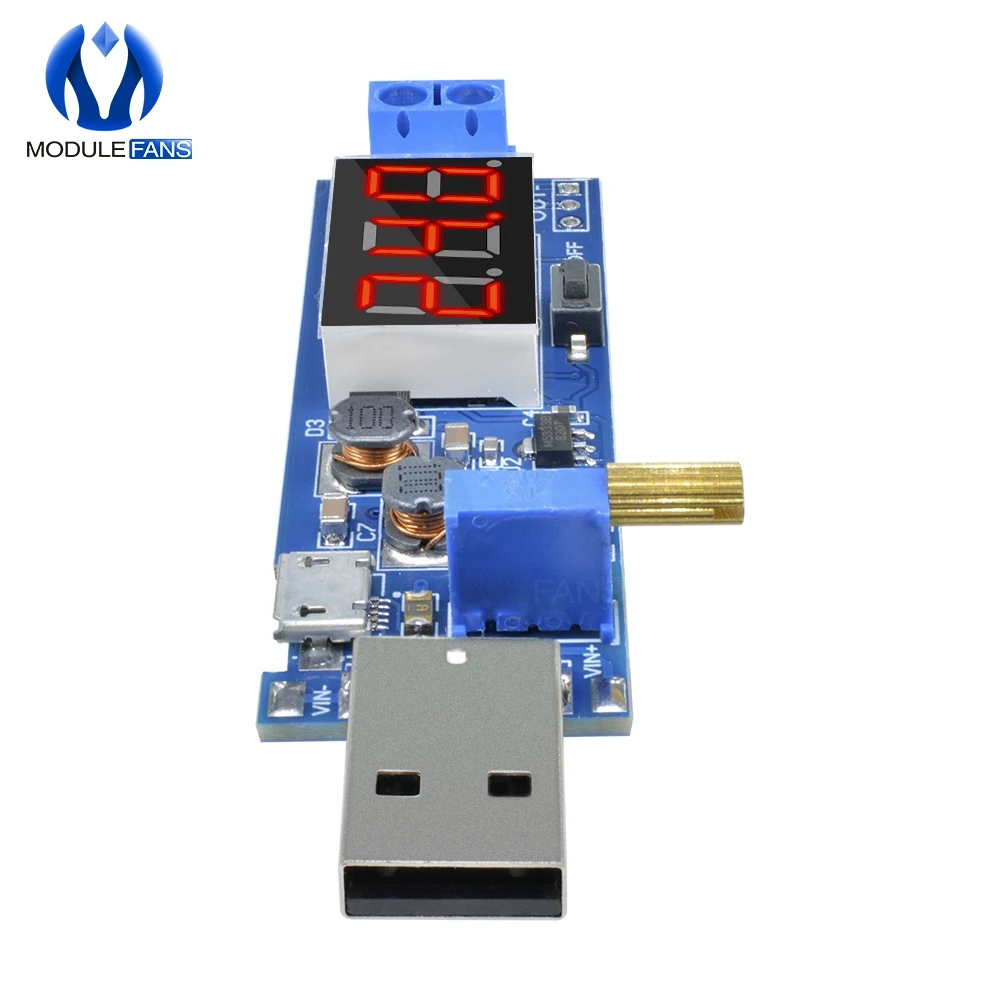 Цифровая светодиодная флейта от 5 В до 3 в 12 USB понижающий блок питания повышающий