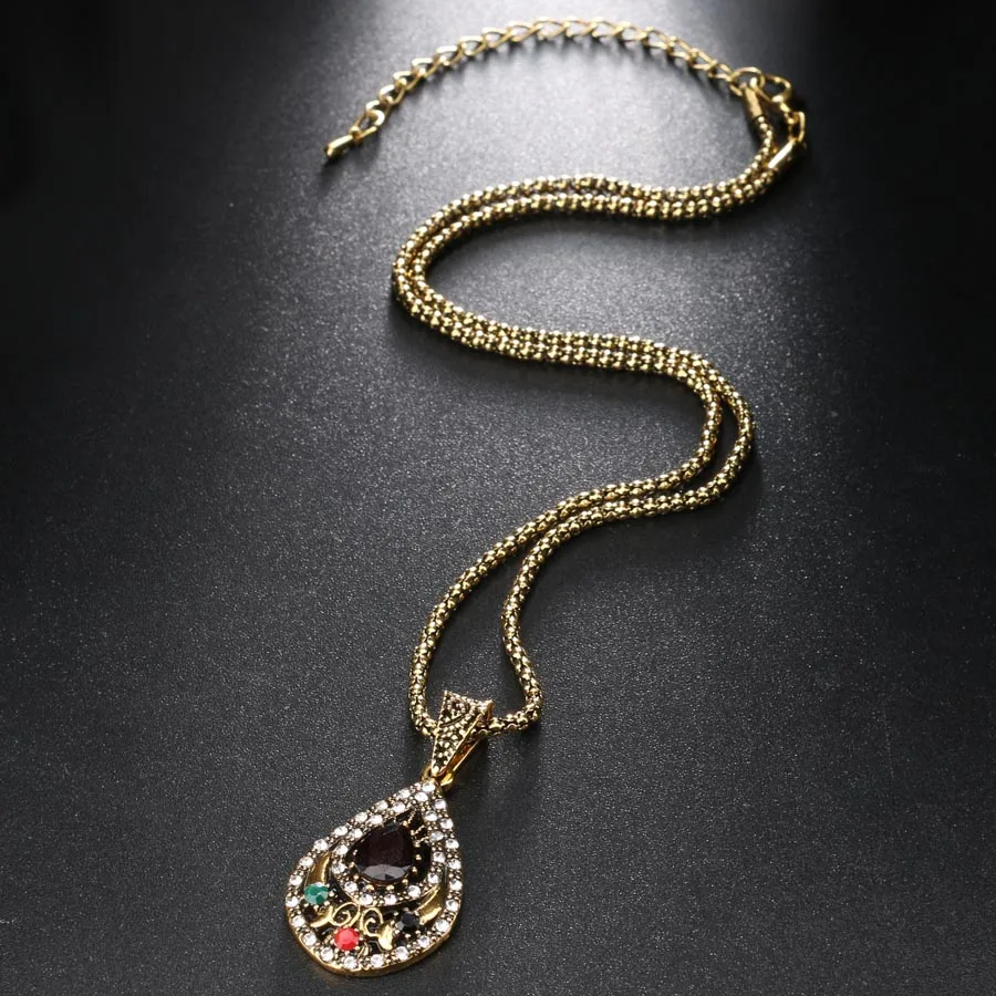 4 шт./лот Популярные винтажные Индийские Ювелирные наборы для женщин античное