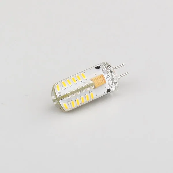 Капсула G4 светодиодная с защитой от IP 48 светодиодов 3014SMD супер яркая 12 В