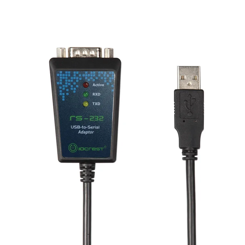USB адаптер RS232 для компьютера кабель переходник с 2 0 на разъем папа (9 контактный) DB9