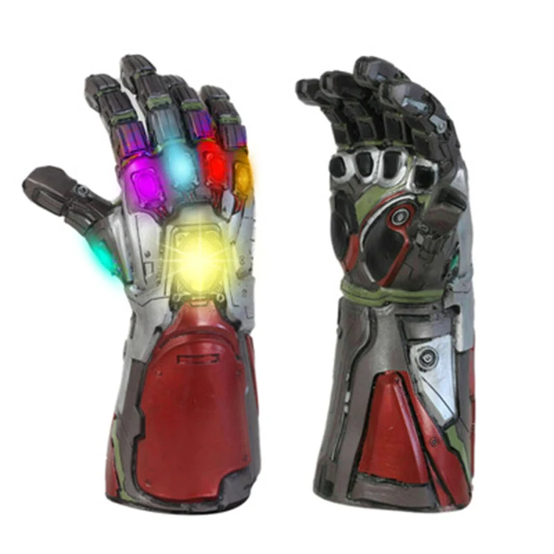 Мстители Endgame для косплея Железного человека взрослые детские перчатки Infinity Gauntlet