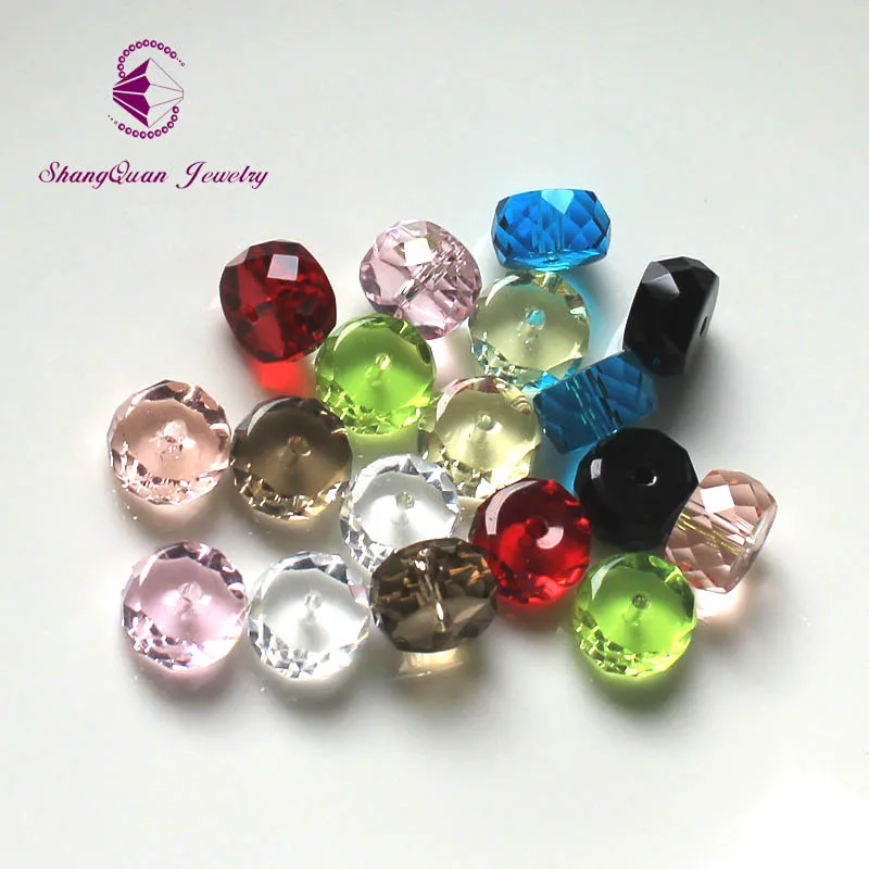 

Jewelry Making Beads 100pcs/Bag 6x10mm AAA Grade DIY Jewelry Beads Column Shape Glass Beads Drum Shape Bracelets Beads