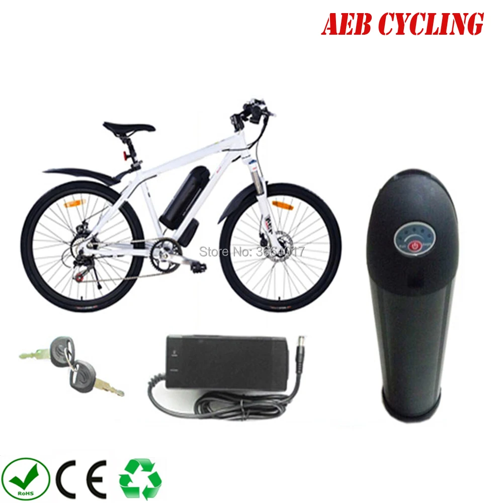Китайский электровелосипед высокой мощности литий-ионный 36 В 11 6 Ач бутылочного