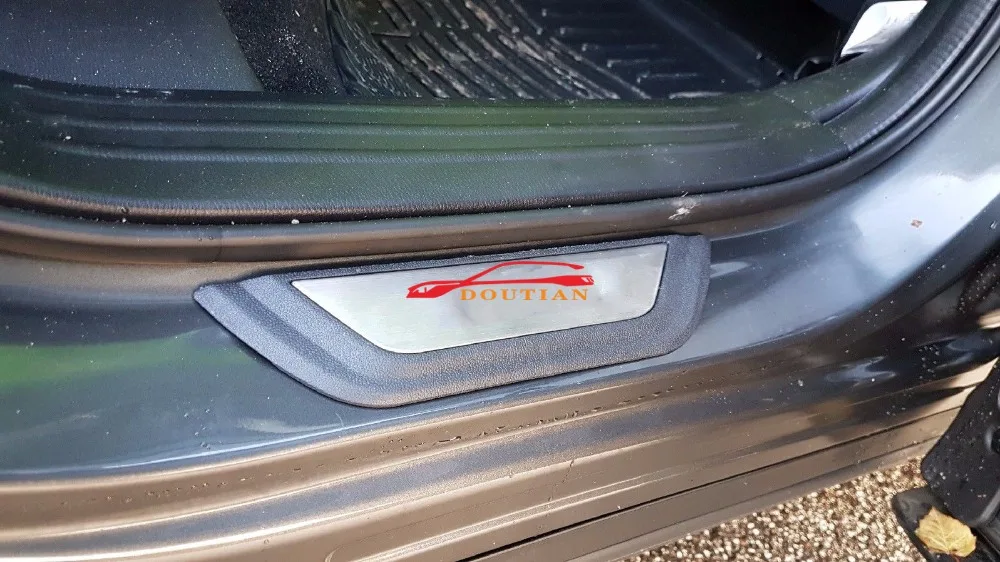 Автомобильный Стайлинг для Mazda CX-5 CX 5 CX5 2107 Накладка на порог Накладка на Накладка защита автомобильные аксессуары наклейка на автомобиль 4 шт