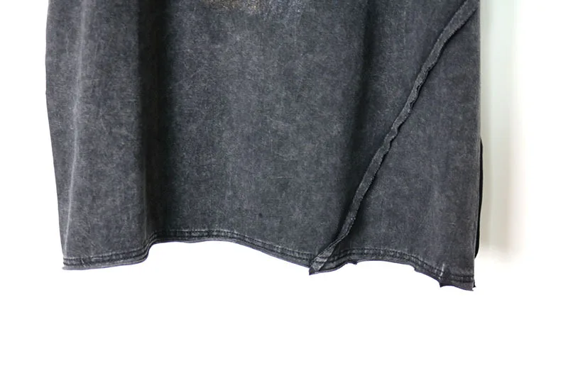 

New 2020 Harajuku Women Big Size Rivet T shirt Ladies short sleeve star print vintage casual T-shirt summer tops for woman 1700