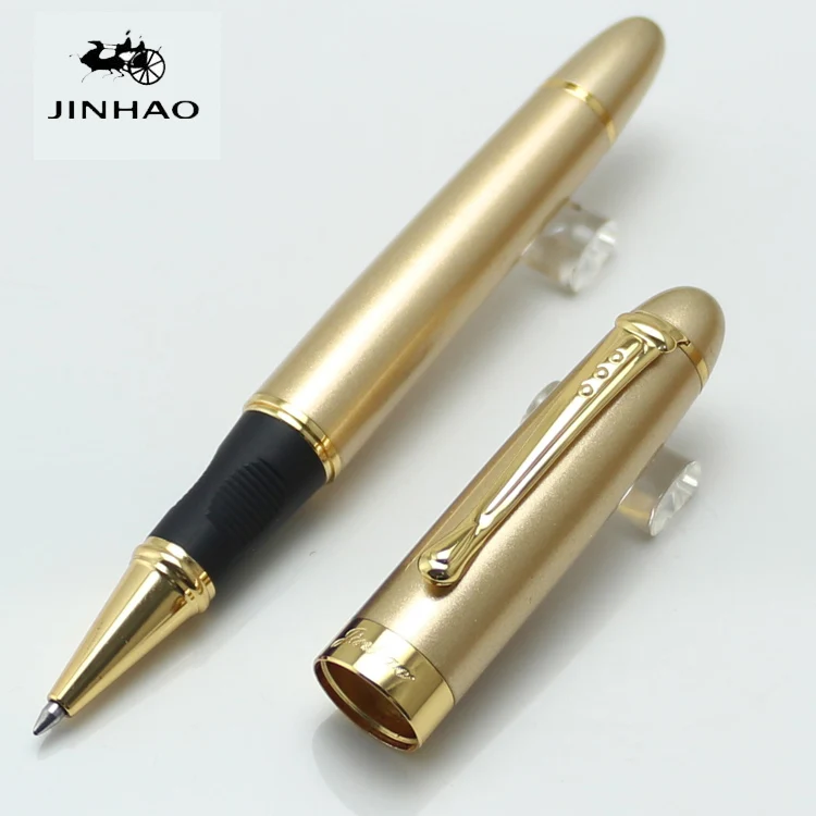 

JINHAO X450, Золотая искусственная кожа, милые модные школьные и офисные принадлежности, ручка для письма, рекламная акция